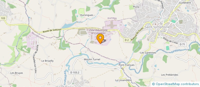 localisation de l'entreprise MONSIEUR DIDIER GOUTAGNY à LARAJASSE