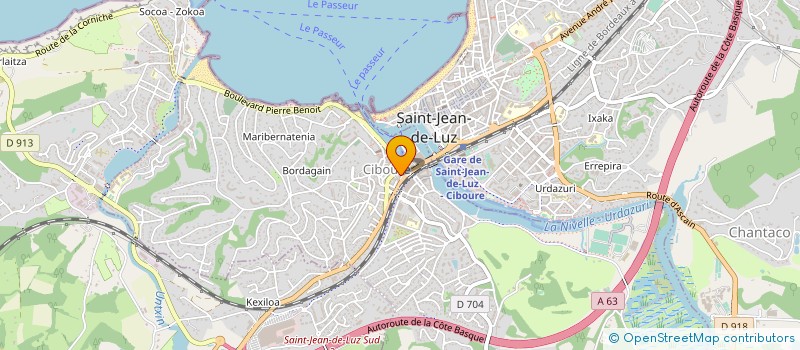 localisation de l'entreprise MONSIEUR DIDIER GOYENECHE à CIBOURE