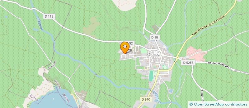 localisation de l'entreprise MONSIEUR DIDIER GRACIA  OLONZAC