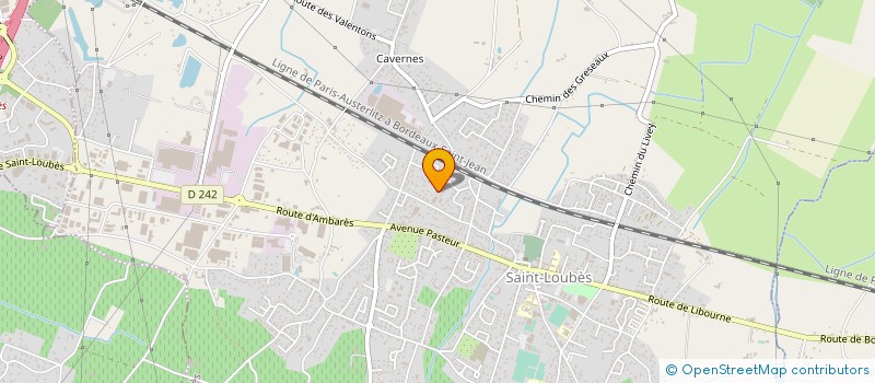 localisation de l'entreprise MONSIEUR DIDIER GRAND  SAINT-LOUBES