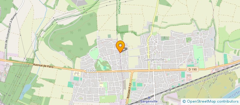 localisation de l'entreprise MONSIEUR DIDIER GRANDIERE  GARGENVILLE