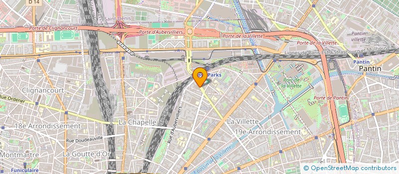 localisation de l'entreprise MONSIEUR DIDIER GRANET  PARIS