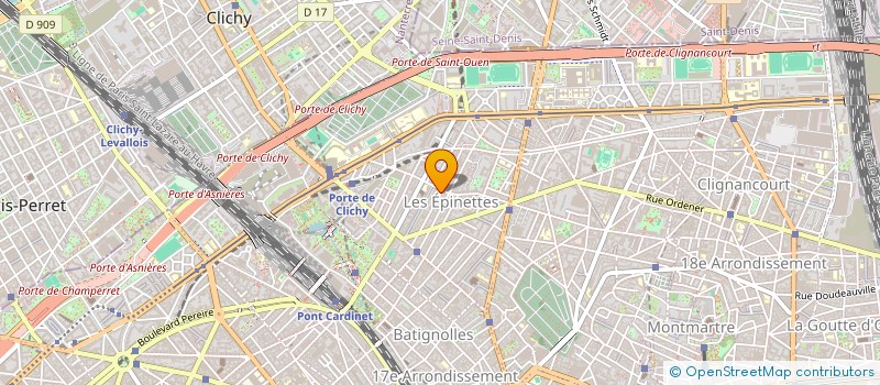 localisation de l'entreprise MONSIEUR DIDIER GRILLON à PARIS