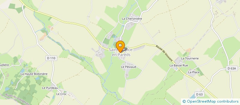 localisation de l'entreprise MONSIEUR DIDIER GRIMAUD à RIVES-DU-FOUGERAIS