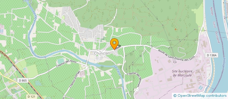 localisation de l'entreprise MONSIEUR DIDIER GRISARD  CHUSCLAN