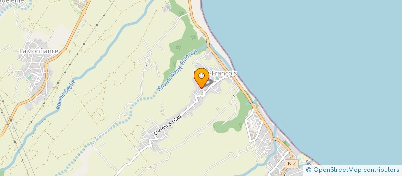 localisation de l'entreprise MONSIEUR DIDIER GRONDIN  SAINT-BENOIT