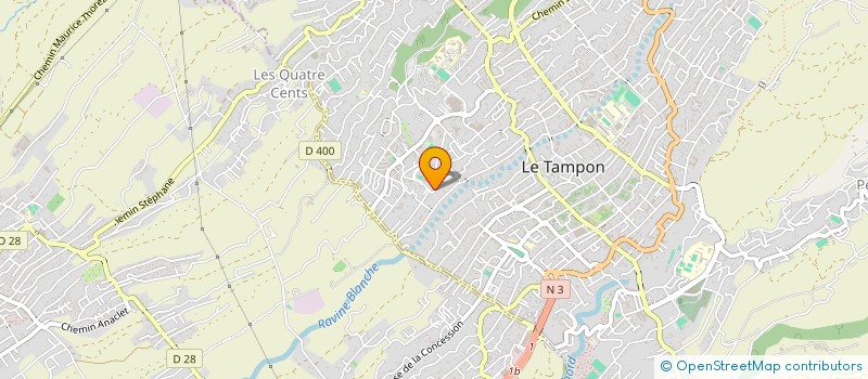 localisation de l'entreprise MONSIEUR DIDIER GRONDIN  LE TAMPON