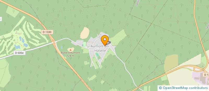 localisation de l'entreprise MONSIEUR DIDIER GROSPIRON  AUMONT-EN-HALATTE