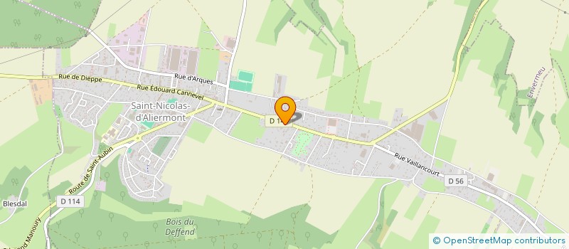 localisation de l'entreprise MONSIEUR DIDIER GROUT  SAINT-NICOLAS-D'ALIERMONT