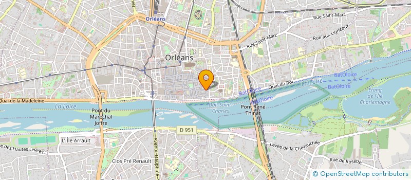 localisation de l'entreprise MONSIEUR DIDIER GUERIN  ORLEANS