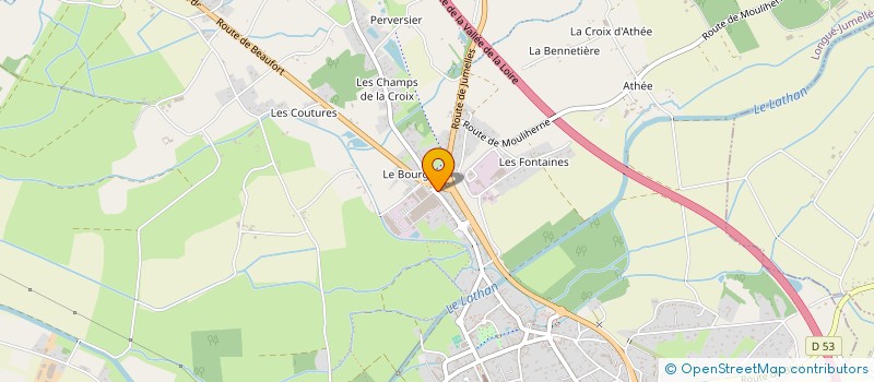 localisation de l'entreprise MONSIEUR DIDIER GUERLAIS  GENNES-VAL-DE-LOIRE