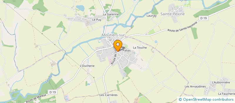 localisation de l'entreprise MONSIEUR DIDIER GUERREIRO  MOUTIERS-SUR-LE-LAY