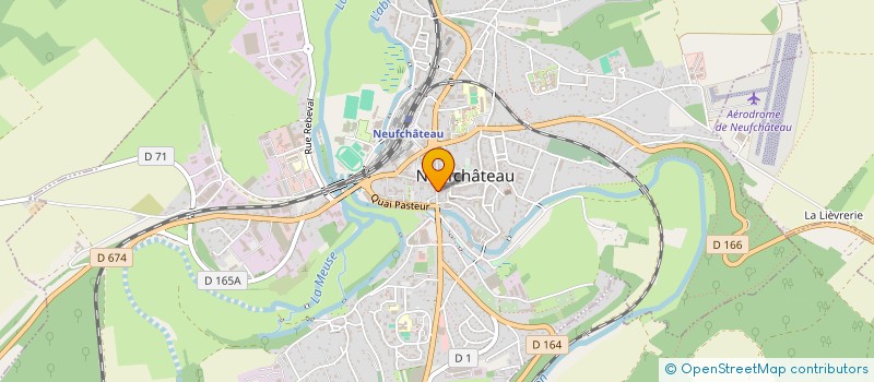 localisation de l'entreprise MONSIEUR DIDIER GUERVIN à NEUFCHATEAU