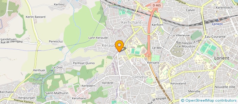 localisation de l'entreprise MONSIEUR DIDIER GUERY  LORIENT