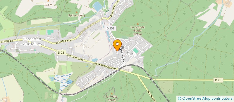 localisation de l'entreprise MONSIEUR DIDIER GUFFANTI  FALCK