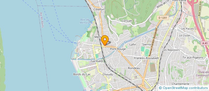 localisation de l'entreprise MONSIEUR DIDIER GUICHERD  AIX-LES-BAINS