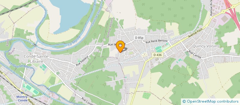 localisation de l'entreprise MONSIEUR DIDIER GUIGNARD à QUINCY-VOISINS