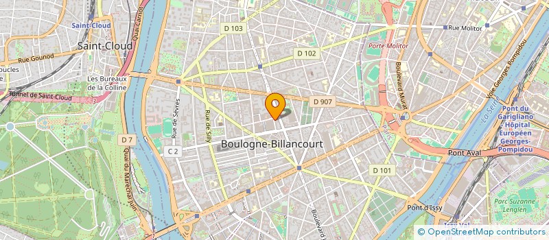 localisation de l'entreprise MONSIEUR DIDIER GUIGOU à BOULOGNE-BILLANCOURT