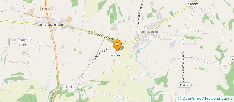 localisation de l'entreprise MONSIEUR DIDIER GUILLARD  JUVIGNY LES VALLEES