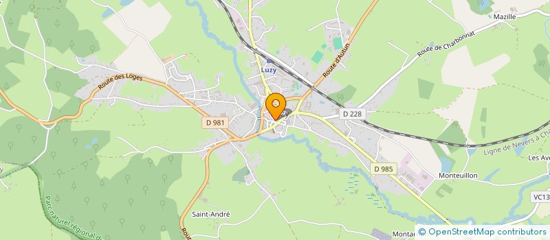 localisation de l'entreprise MONSIEUR DIDIER GUILLAUME à LUZY