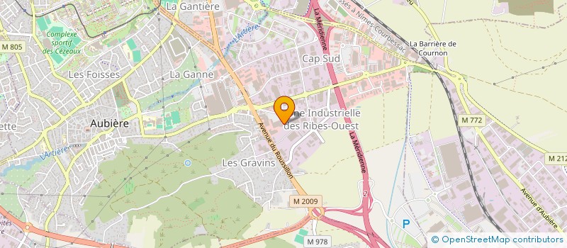 localisation de l'entreprise MONSIEUR DIDIER GUILLAUMOND  AUBIERE