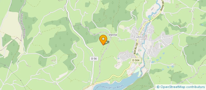 localisation de l'entreprise MONSIEUR DIDIER GUILLERMAIN à CUBLIZE