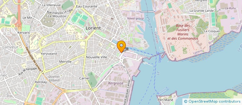 localisation de l'entreprise MONSIEUR DIDIER GUILLOUZIC à LORIENT
