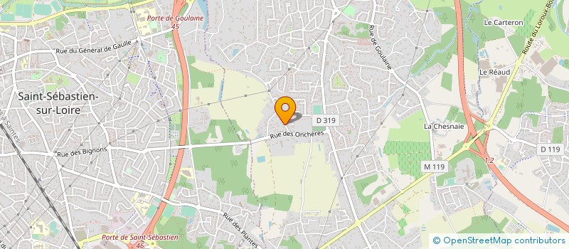 localisation de l'entreprise MONSIEUR DIDIER GUITTON  BASSE-GOULAINE