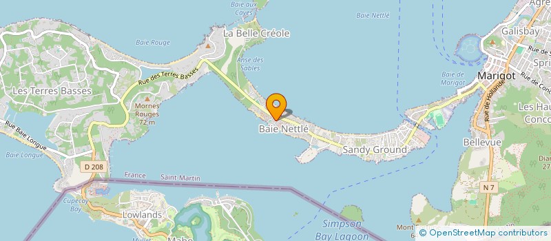 localisation de l'entreprise MONSIEUR DIDIER GUMY  SAINT-MARTIN