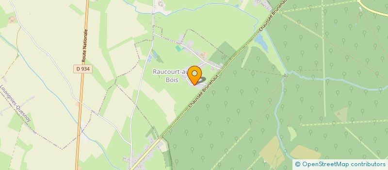 localisation de l'entreprise MONSIEUR DIDIER GUYOT  RAUCOURT-AU-BOIS