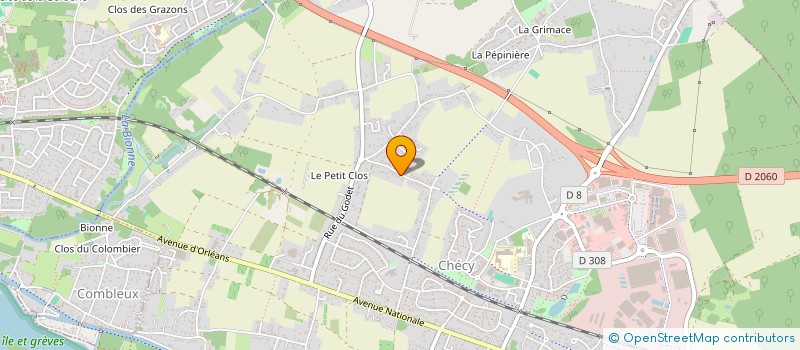 localisation de l'entreprise MONSIEUR DIDIER HADDAD à CHECY