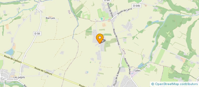 localisation de l'entreprise MONSIEUR DIDIER HAENSLER  BRETX