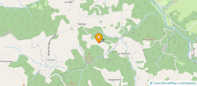 localisation de l'entreprise MONSIEUR DIDIER HAFFNER à SUSSAC