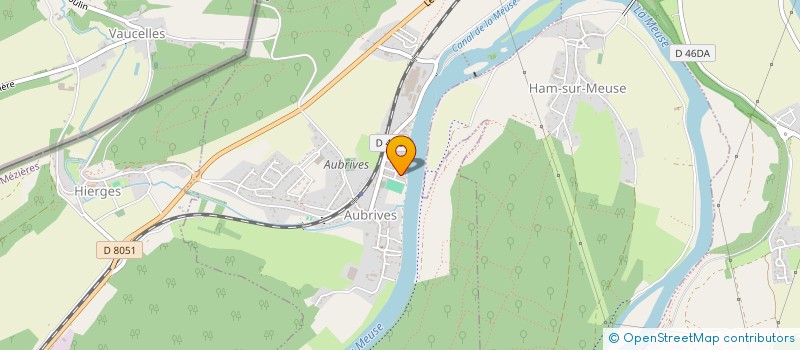 localisation de l'entreprise MONSIEUR DIDIER HALLE  AUBRIVES