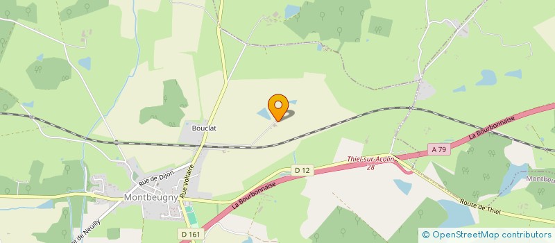 localisation de l'entreprise MONSIEUR DIDIER HALUSZEZAK  MONTBEUGNY