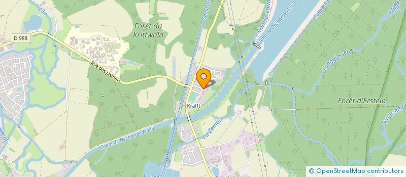 localisation de l'entreprise MONSIEUR DIDIER HAMONIER  GERSTHEIM