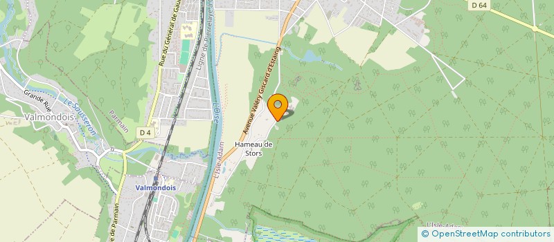 localisation de l'entreprise MONSIEUR DIDIER HANS  L'ISLE-ADAM