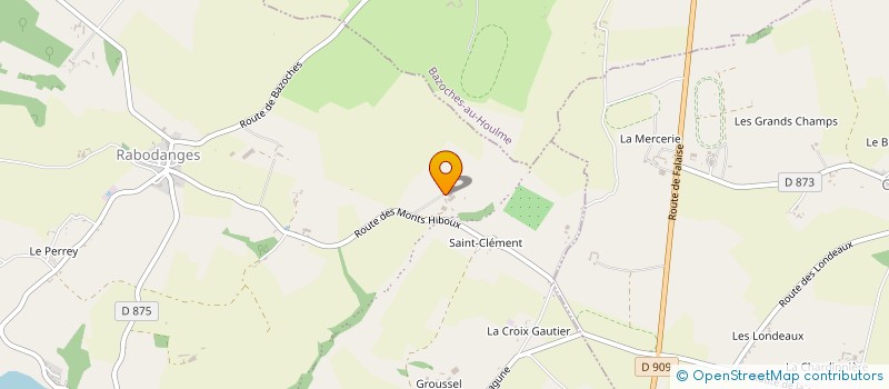 localisation de l'entreprise MONSIEUR DIDIER HARNOIS à PUTANGES-LE-LAC