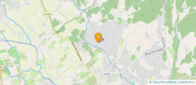 localisation de l'entreprise MONSIEUR DIDIER HAUTIN  L'ISLE-SUR-LA-SORGUE