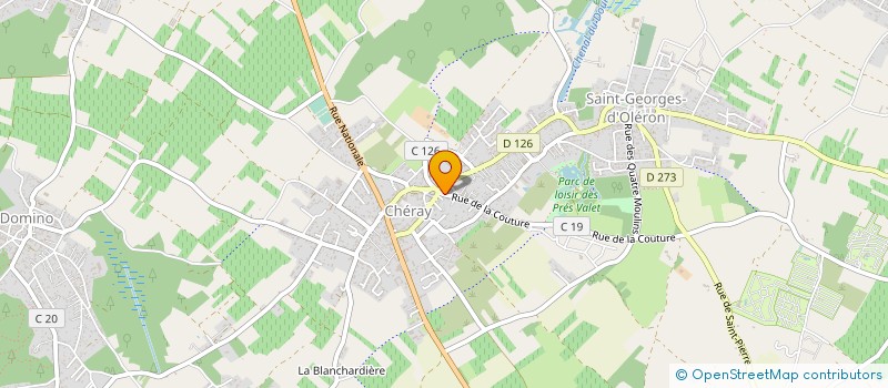 localisation de l'entreprise MONSIEUR DIDIER HECQ  SAINT-GEORGES-D'OLERON