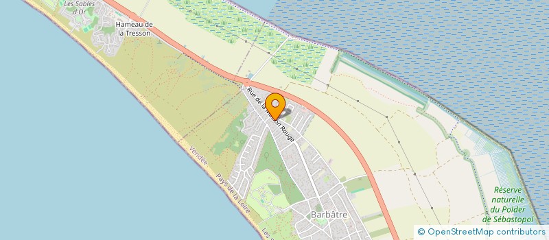 localisation de l'entreprise MONSIEUR DIDIER HEDOUX  BARBATRE