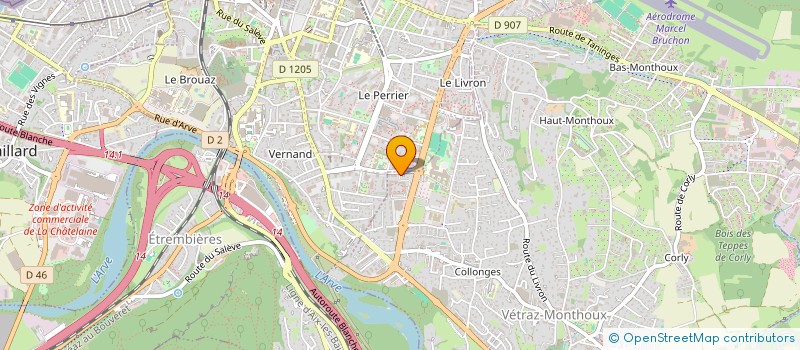 localisation de l'entreprise MONSIEUR DIDIER HEMAR  VETRAZ-MONTHOUX
