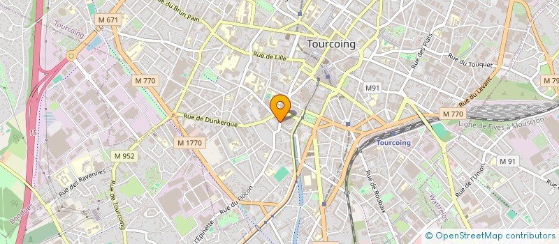 localisation de l'entreprise MONSIEUR DIDIER HERBET à TOURCOING