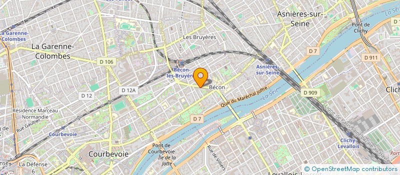 localisation de l'entreprise MONSIEUR DIDIER HERMAN à COURBEVOIE