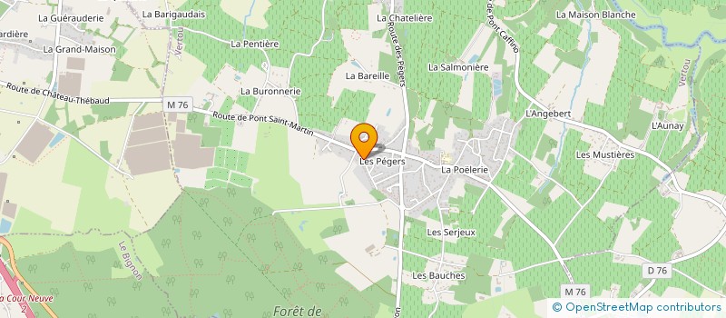 localisation de l'entreprise MONSIEUR DIDIER HEURTIN  VERTOU