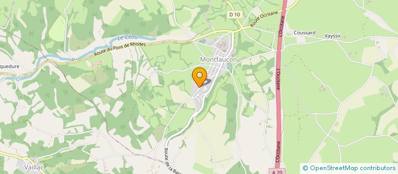 localisation de l'entreprise MONSIEUR DIDIER HEUZEY  MONTFAUCON