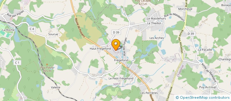 localisation de l'entreprise MONSIEUR DIDIER HEZELY à CHAPTELAT