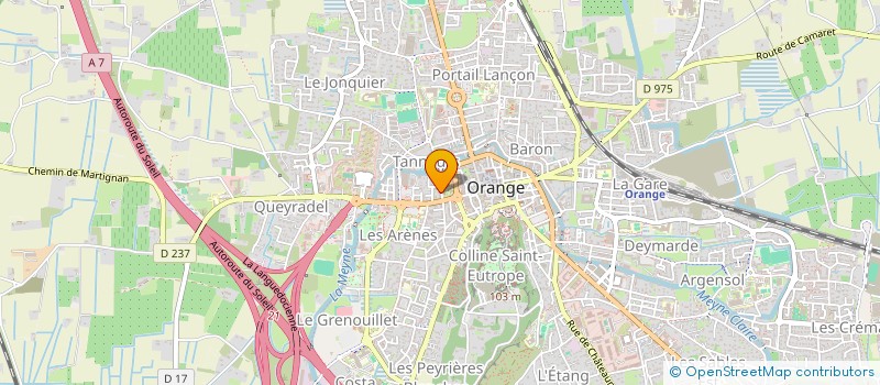 localisation de l'entreprise MONSIEUR DIDIER HIRON à ORANGE