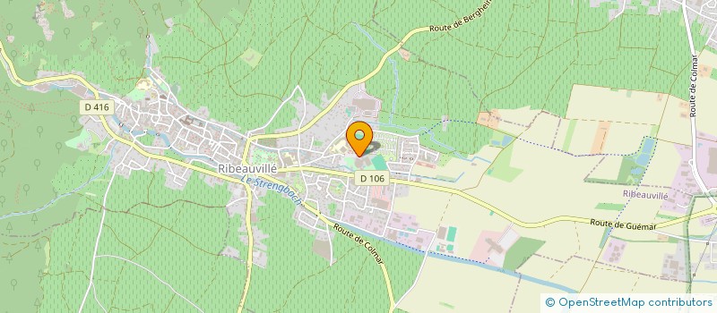 localisation de l'entreprise MONSIEUR DIDIER HOLBECQ  RIBEAUVILLE