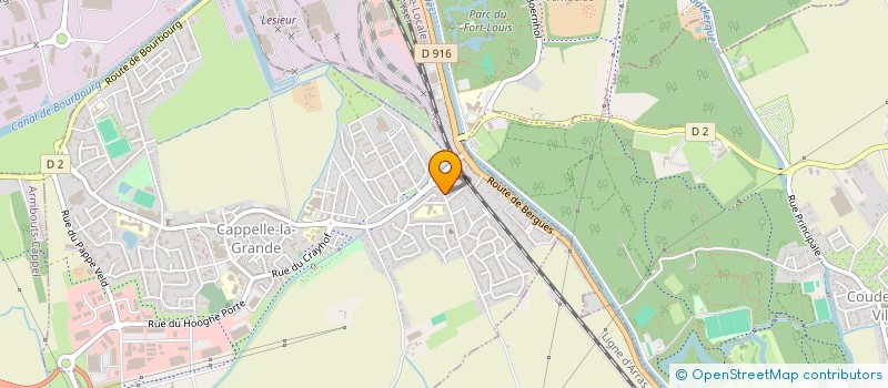 localisation de l'entreprise MONSIEUR DIDIER HOSTE  CAPPELLE-LA-GRANDE